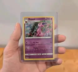 Pokemon Sword & Shield SWSH174 Espeon Cosmos "HD SWIRL" Promo Holo NM - Image 1