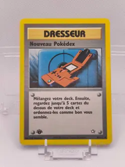 Carte Pokemon Nouveau Pokedex 95/111 Edition 1 Ed 1 Neo Genesis Excellent French - Image 1