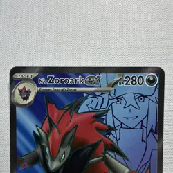 Pokemon N's Zoroark EX Full Art Ultra Rare Sv09 175/159 Holo 280 HP - Image 2
