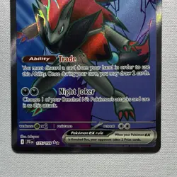 Pokemon N's Zoroark EX Full Art Ultra Rare Sv09 175/159 Holo 280 HP - Image 3