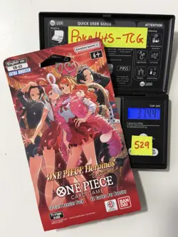 (HEAVY)🔥One Piece Heroines Edition EB 03 Sleeved Booster Pack (Factory Sealed) - Image 1