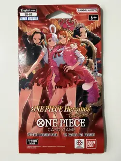 (HEAVY)🔥One Piece Heroines Edition EB 03 Sleeved Booster Pack (Factory Sealed) - Image 2