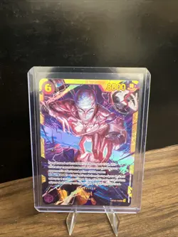 ENEL OP15-118 SEC ALTERNATE ART One Piece TCG Adventure on Kami’s Island NM - Image 1