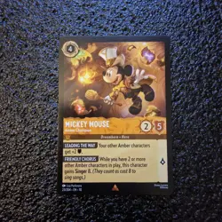Mickey Mouse Amber Champion - 23/204 - Rare - Disney Lorcana - Image 1