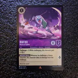 Rafiki Mystical Fighter - 54/204 - Rare - Disney Lorcana - Image 1