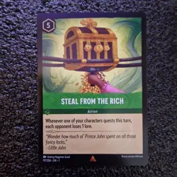 Steal From The Rich - 97/204 - Rare - Disney Lorcana - Image 1