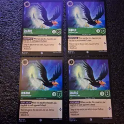 4 x Diablo Maleficent’s Spy - 71/204 - Common - Disney Lorcana - Image 1