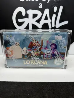Disney Lorcana TCG Azurite Sea Booster Box, BRAND NEW SEALED with grail guard! - Image 1