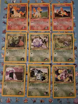 Pokemon TCG Gym Challenge 1st Edition Card Lot - Image 3