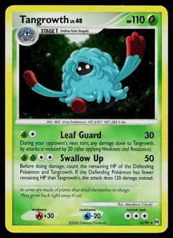 Pokemon Card - Tangrowth Arceus 10/99 Holo Holo Rare - Image 1