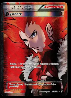 Pokemon Card - Lysandre Holo XY - Flashfire 104/106 Ultra Rare - Image 1
