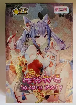 Sakura Story Goddess 11 Pack Waifu Booster Box Anime CCG Trading Cards Spicy. - Image 1