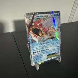 Pokemon TCG XY Breakpoint Gyarados EX Ultra Rare Holo Card 26/122 - Image 1