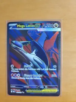 Pokemon TCG Mega Latias EX Full Art Ultra Rare Card 163/132 - Image 1