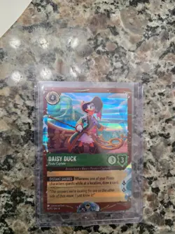 DCL Lorcana Daisy Pirate Captain Disney Treasure Exclusive Rare Card 16/P3 Holo - Image 1