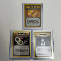 Pokemon Trainer Card Lot of 9 – Mewtwo RH, Charizard/Venusaur Spirit Link - Image 5