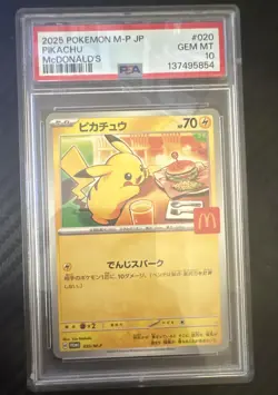 Pikachu - 020/M-P 020/M-P M-P Promotional Cards Regular (Japanese) - Image 1