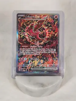 Pokemon Oricorio EX 024 Mega Evolution Promo Full Art Holo Rare Card NM - Image 1