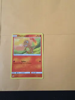 2019 POKEMON CARD #12/181 CHARMANDER (BASIC) - Image 1