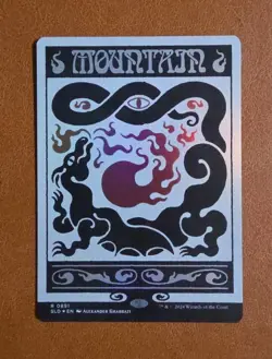 NM FOIL Mountain SLD #891 Secret Lair Bonus Card - Image 1