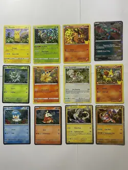 Pokemon TCG McDonald's Promo Holo Card Bundle.+ pikachu.12 cards - Image 1