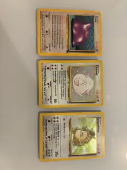 Pokemon TCG Base Set Gym Challenge Ditto Chansey Lot 21 Cards Trainer Energy - Image 1