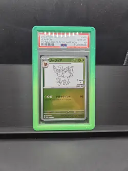 Leafeon PSA 10 Yu Nagaba Japanese Pokemon Card PCG Campaign Promo 068/SV-P 2023 - Image 1