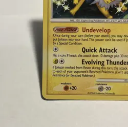 Jolteon 26/111 Rising Rivals Rare MP Pokemon Card - Image 4