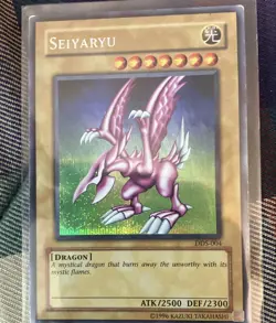 Seiyaryu (Dark Duel Stories) DDS-004 Yu-Gi-Oh! Video Game Promotional Cards... - Image 1