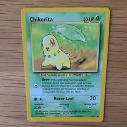CHIKORITA 54/111 POKEMON CARD (NEO GENISIS SET) - Image 1