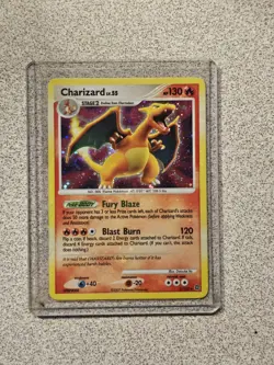 Near MINT Charizard 2007 Secret Wonders 3/132 Holographic Pokemon Card - Image 1
