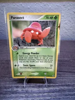 Parasect Normal 43/112 Damaged Condition Pokemon TCG Card - Image 1