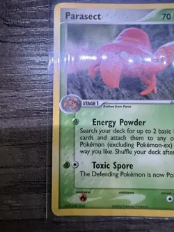 Parasect Normal 43/112 Damaged Condition Pokemon TCG Card - Image 3