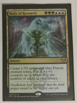 1x Body of Research | Strixhaven School of Mages | MTG Magic Cards - Image 1