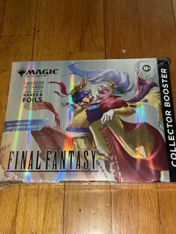 Magic The Gathering Final Fantasy Collector Booster Omega Box New SHRINK WRAPPED - Image 1
