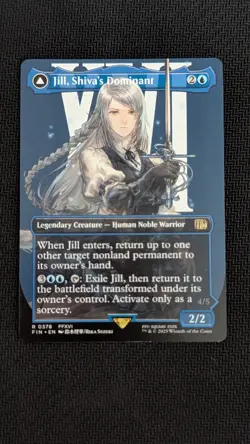 MTG x Final Fantasy | Jill, Shiva's Dominant | Full Art | NM Rare | ENG R 0378 - Image 1