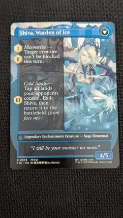 MTG x Final Fantasy | Jill, Shiva's Dominant | Full Art | NM Rare | ENG R 0378 - Image 2