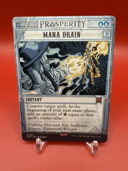 MTG Mana Drain 0011 Outlaws of Thunder Junction: Breaking News NM - Image 1