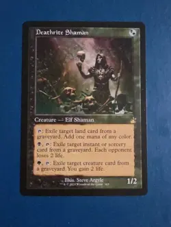 NM Deathrite Shaman #363 Retro Frame Ravnica Remastered - Image 1