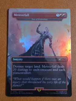 NM FOIL Meteorfall (Star of Extinction) #1862 Final Fantasy Secret Lair - Image 1