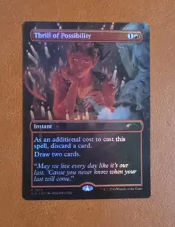 NM FOIL Thrill of Possibility SLD #1805 Secret Lair x Dungeons & Dragons - Image 1