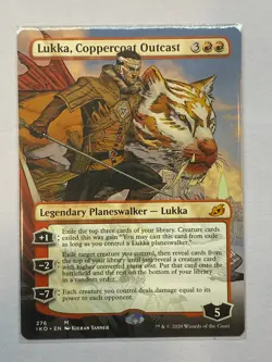 MTG - Ikoria: Lair of Behemoths - Lukka, Coppercoat Outcast - Borderless - NM - Image 1