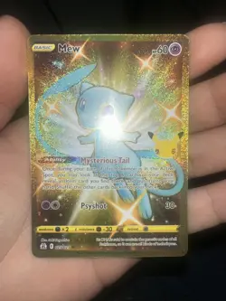 Mew Celebrations 25/25 Pokemon Card 25th Anniversary TCG Gold - Image 1