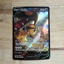 Pokemon Mawile v TCG Sword & Shield Silver Tempest Ultra Rare Card TG17/TG30 NM - Image 1