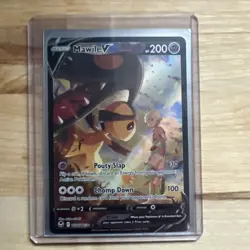 Pokemon Mawile v TCG Sword & Shield Silver Tempest Ultra Rare Card TG17/TG30 NM - Image 4