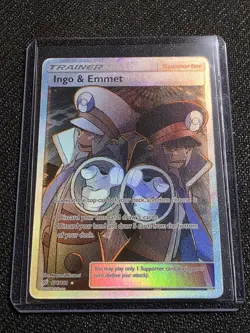 Pokemon TCG Ingo & Emmet - 176/181 Team Up (Full Art) *PLEASE SEE PHOTOS* - Image 1