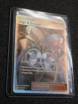 Pokemon TCG Ingo & Emmet - 176/181 Team Up (Full Art) *PLEASE SEE PHOTOS* - Image 2