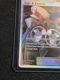 Pokemon TCG Ingo & Emmet - 176/181 Team Up (Full Art) *PLEASE SEE PHOTOS* - Image 4