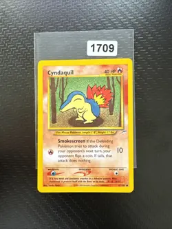 CYNDAQUIL 1st EDITION - POKEMON NEO DESTINY 61/105 - IT - Image 1