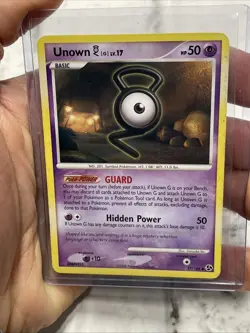Unown [G] 57/106 (2008) Great Encounters - Regular - MP+ Pokemon Card Nintendo - Image 1